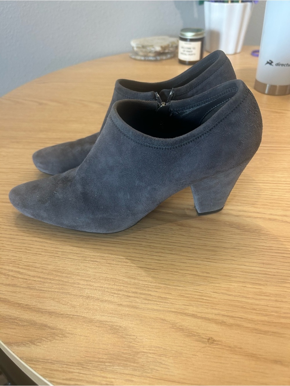 Prada Suede Ankle Bootie